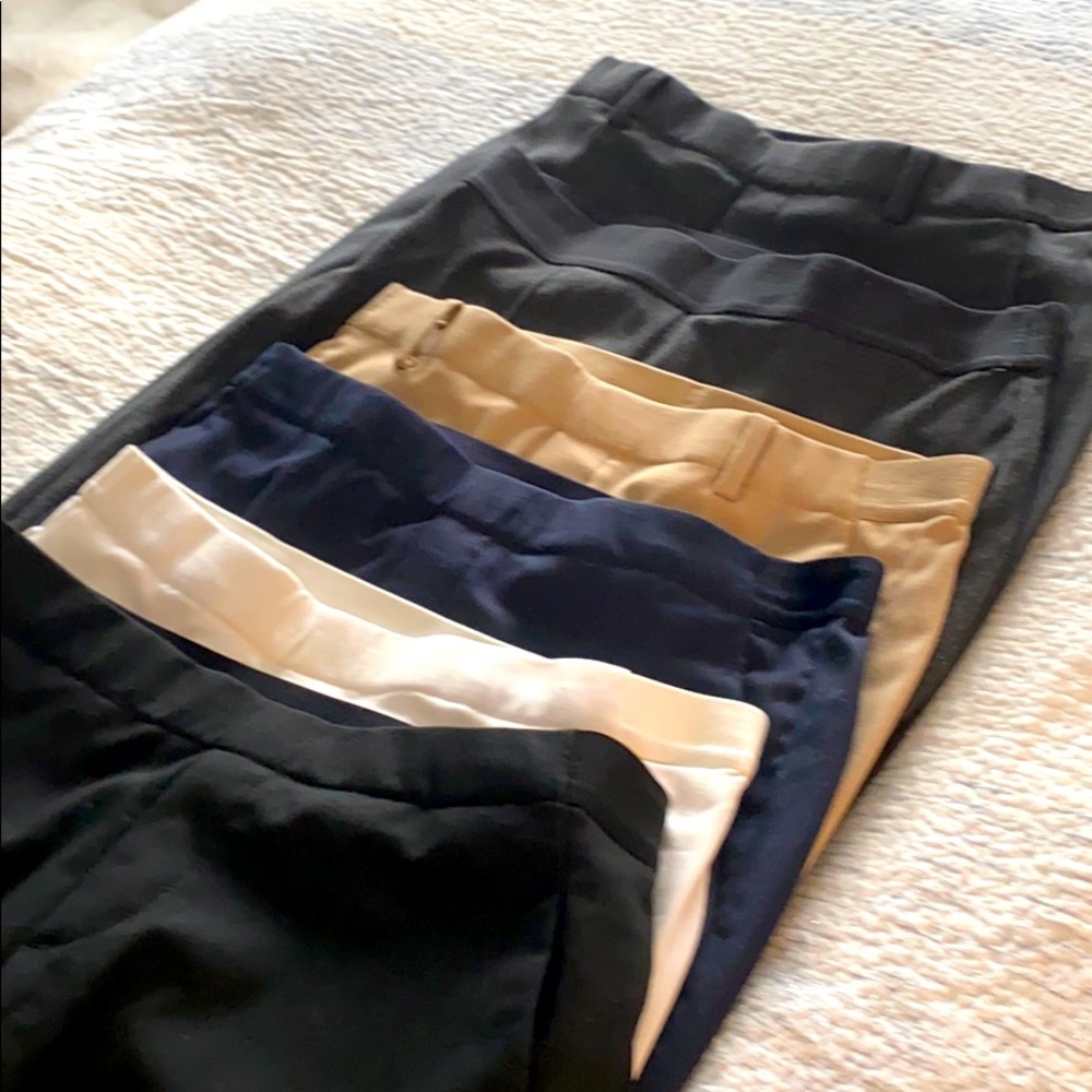 Uniqlo EZY Ankle Pants all 6 pairs